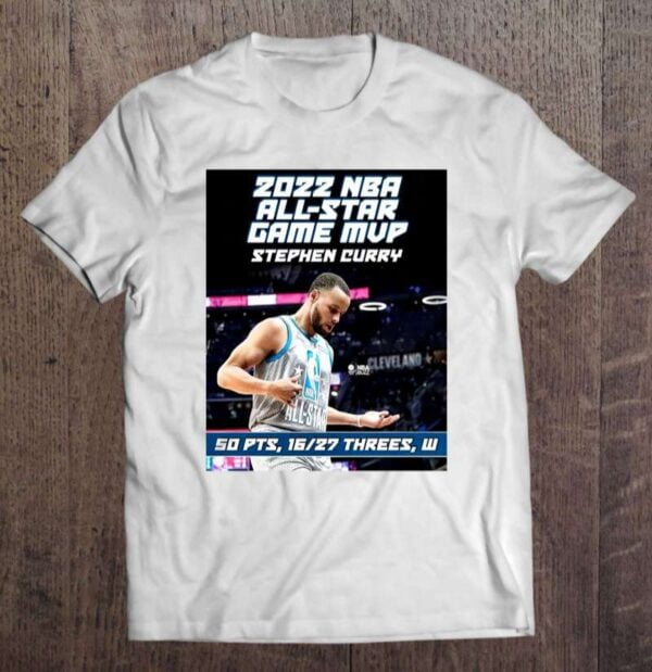 Stephen Curry 2022 Nba All Star Game Mvp T Shirt