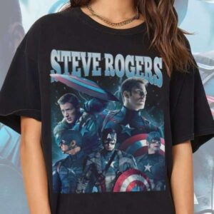 Steve Rogers Graphic T Shirt
