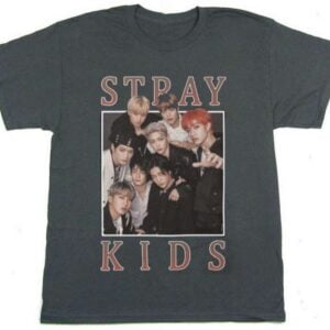 Stray Kids Kpop Boy Band T Shirt