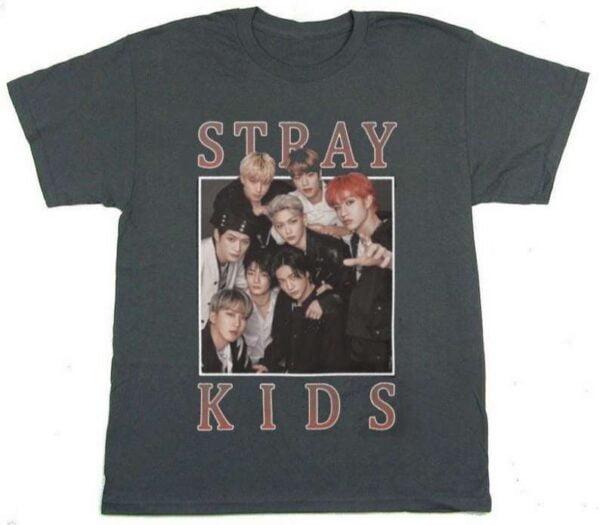Stray Kids Kpop Boy Band T Shirt