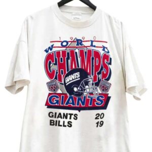 Super Bowl World Champions New York Giants Unisex Graphic T Shirt