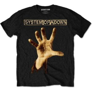System Of A Down Band T Shirt Hand