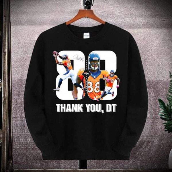 Thank You Demaryius Thomas 88 Denver Broncos T Shirt