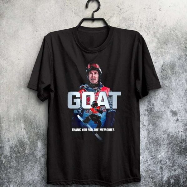 Thank You For The Memories Shaun White GOAT T Shirt