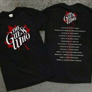 The Guess Who American Tour 2021 2022 Graphic T Shirt