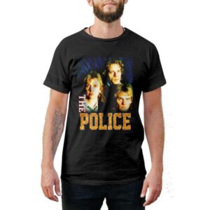 The Police Vintage Retro Graphic T Shirt