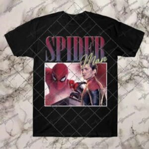 Tom Holland Spiderman Classic Graphic T Shirt