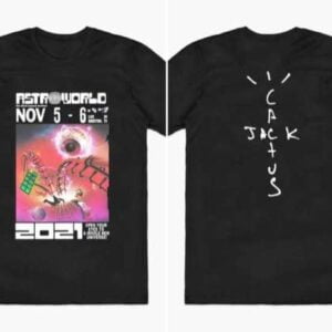 Travis Scott Astroworld Final Cactus Jack 2021 Graphic T Shirt