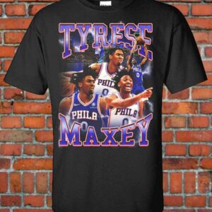 Tyrese Maxey Philadelphia 76ers T Shirt