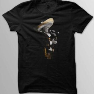Vicente Fernandez Singing T Shirt