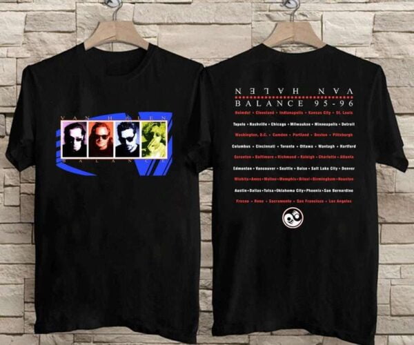 Vintage 1995 Van Halen Balance Tour T Shirt