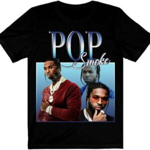 Vintage Pop Smoke Shirt Rapper