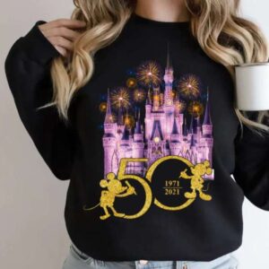 Walt Disney World 50th Anniversary Graphic T Shirt