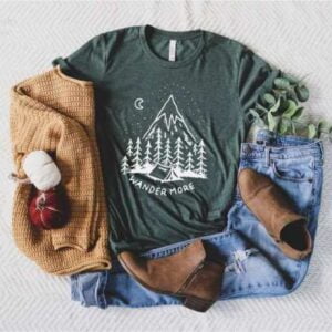 Wander More Graphic T Shirt