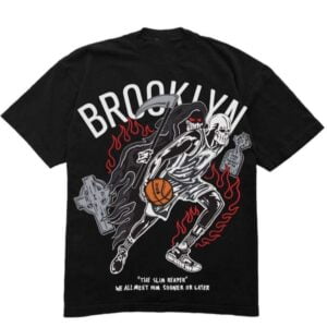 Warren Lotas x Brooklyn The Slim Reaper T Shirt NBA Kevin Durant