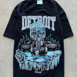 Warren Lotas x Detroit Motorcade T Shirt NBA