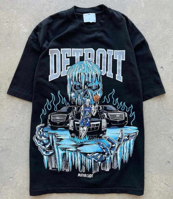 Warren Lotas x Detroit Motorcade T Shirt NBA