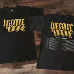 We Came As Romans To Plant A Seed Tour Unisex Graphic T Shirt