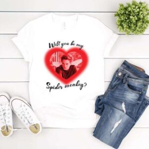 Will You Be My Spider Monkey Edward Cullen Graphic T Shirt