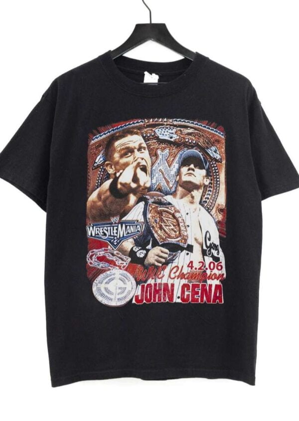 WrestleMania Champion John Cena 2006 T Shirt
