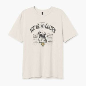 Youre So Golden Fine Line T Shirt S 5XL