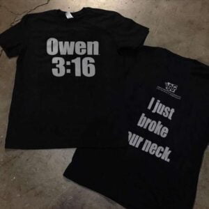 3 16 Owen Hart 1997 Wrestler T Shirt Merch