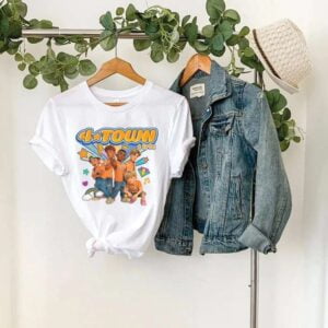 4 Town Turning Red Movie T Shirt