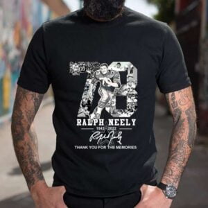 78 Ralph Neely Cowboys 1943 2022 Thank You For The Memories Signature T Shirt Merch