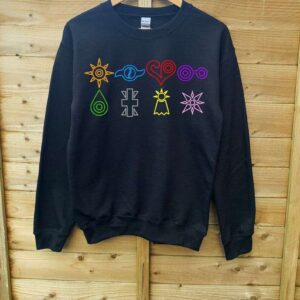 8 Digidestined Crests Sweatshirt T Shirt