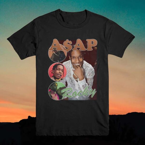 ASAP Rocky Merch Rapper Music T Shirt