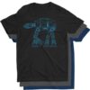 AT AT Blueprint Star Wars T Shirt Merch