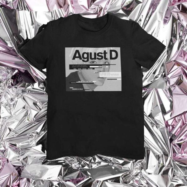 Agust D Daechwita Rapper T Shirt Kpop