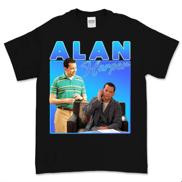 Alan Harper T Shirt Merch Two and a Half Men