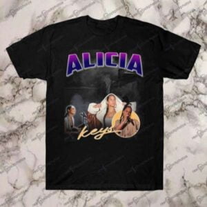 Alicia Keys Hip Hop T Shirt Merch