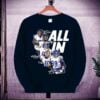All In Matthew Stafford Cooper Kupp Von Miller Aaron Donald The Rams NFC Champion T Shirt Merch