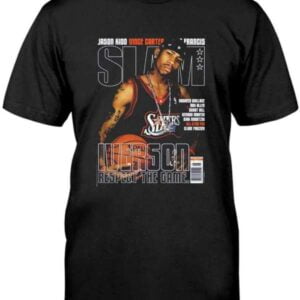 Allen Iverson Classic SLAM Magazine T Shirt Merch