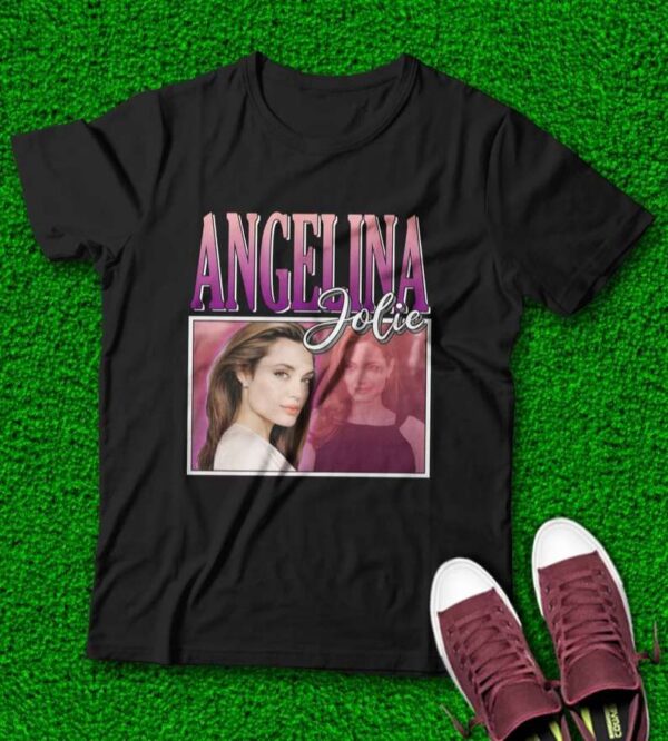 Angelina Jolie T Shirt Actress Merch