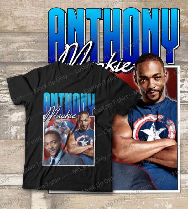 Anthony Mackie T Shirt Actor Merch