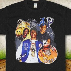 Asap Rocky Rap T Shirt Merch Music Rapper