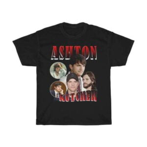 Ashton Kutcher Film Actor T Shirt Merch