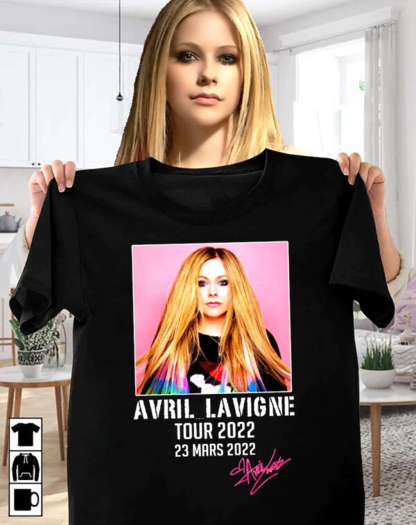 Avril Lavigne 2022 Tour T Shirt Merch
