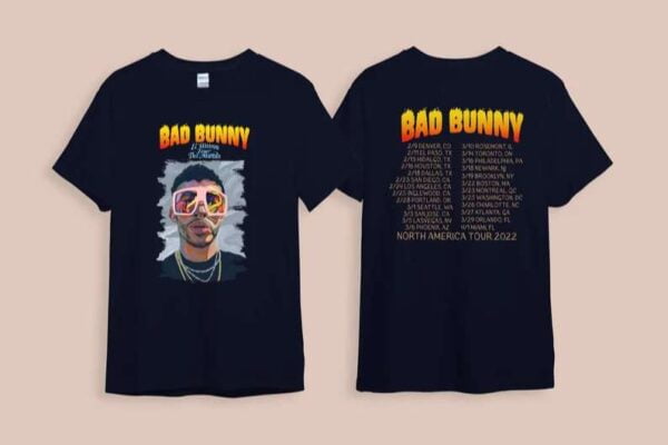 Bad Bunny El Ultimo Tour Del Mundo 2022 Shirt Merch