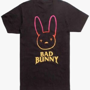 Bad Bunny Logo T Shirt Merch