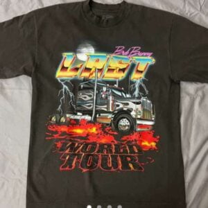 Bad Bunny Tour Retro T Shirt Merch