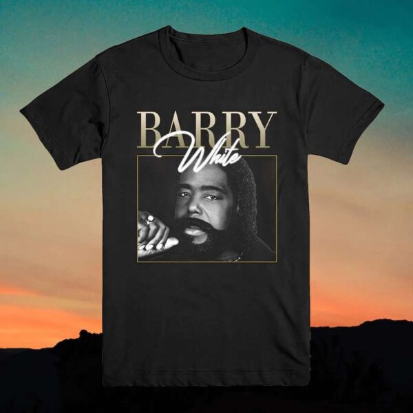 Barry White Singer T Shirt Merch Music