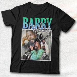 Barry White T Shirt Singer Music Merch