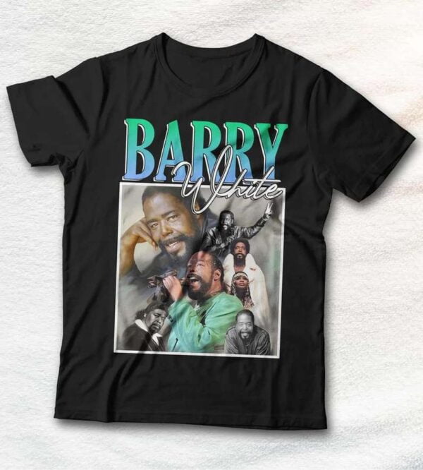 Barry White T Shirt Singer Music Merch
