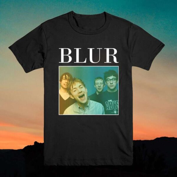 Blur Rock Band Merch T Shirt Music
