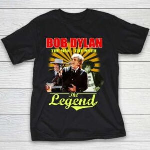 Bob Dylan The Man The Myth The Legend T Shirt Merch Music Singer