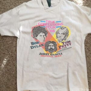 Bob Dylan Tom Petty Jerry Garcia 86 T Shirt Merch